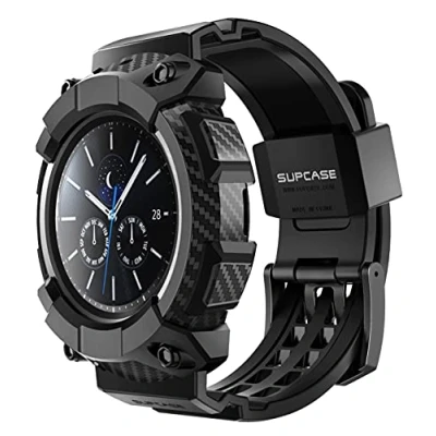 Bild av SUPCASE Unicorn Beetle Pro robust skyddsfodral med remband för 45 mm Galaxy Watch 3 2020 Release, svart