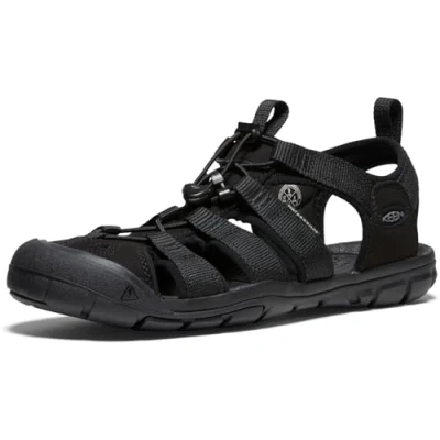 Bild av KEEN Clearwater Cnx herr Sandaler , Trippel svart, 40 EU