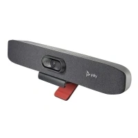 Bild av Poly Studio R30 4K videokonferenssystem (Plantronics) kamera, mikrofon och högtalare för små rum presentatörspårning, brusblockAI, högtalarram Plug &amp; Play, kompatibel: Lag, zoom