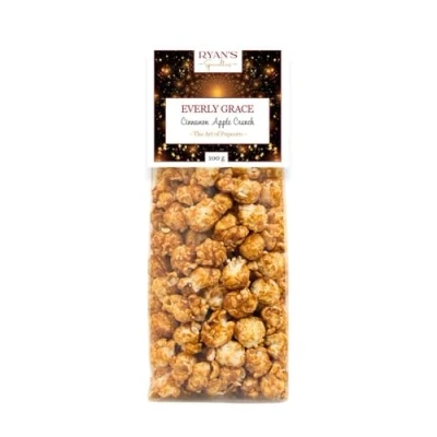Bild av Everly Grace Popcorn Cinnamon Apple Crunch, 100 g Popcornpåsar med äpplen, kanel och kryddor från vår fabrik i Augsburg, Tyskland