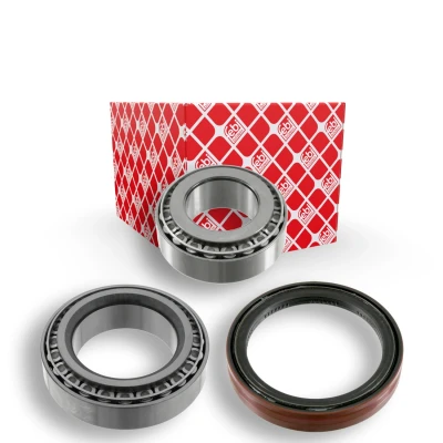 Bild av FEBI BILSTEIN 18006 Kit de roulements roue Essieu arrière avec joint d&#039;étanchéite bague d&#039;étanchéité 120 Roulement à rouleaux coniques
