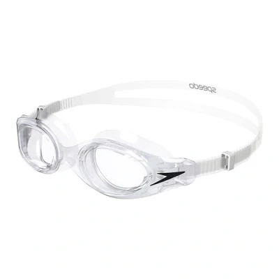 Bild av Speedo Hydrosity 2.0 simglasögon, anti dimma, läckage simglasögon för vuxna, klara/vita, en storlek