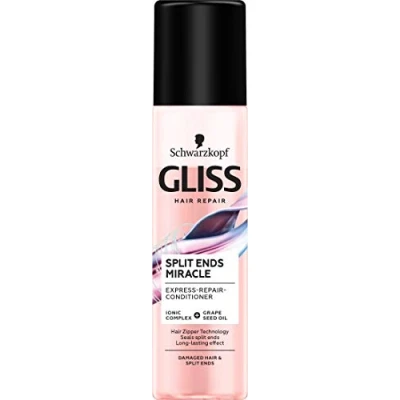 Bild av Schwarzkopf Gliss Split Ends Miracle Express Repair balsam för skadat hår och kluvna toppar 200 ml