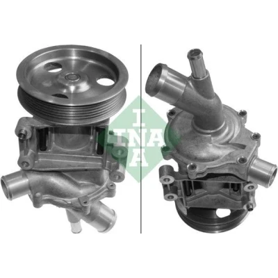 Bild av INA 538 0158 10 Pompe à eau avec poulie pour système dentrainement courroie trapézoïdale nervures MINI: 3/5 portes, Cabriolet, FIAT: 500X