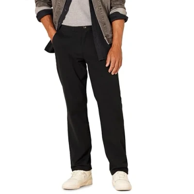 Bild av Amazon Essentials herr Classic Fit casual stretch kaki byxor, svart, 28 W/28 L