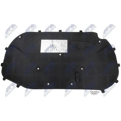 Bild av Ljuddämpning, motorrum, , vw scirocco iii, 1K8863831C, 1K8863831E