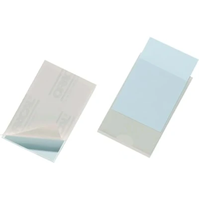 Bild av Durable 827919 Ficka POCKETFIX® 90x57mm storpack, transparent, 100 stycken