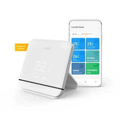 Bild av tado Smart AC och värmepumpsst. V3+ med stativ, enkel DIY installation, tysk design