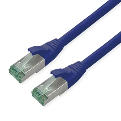 Bild av ROLINE RM Patchkabel Kat.6A S/FTP (PiMF), blå, 20 m