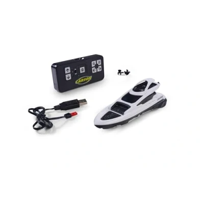 Bild av Carson 500108057 Nano Racer Yacht 2.4 GHz fjärrstyrd båt, RC båt för barn och vuxna, inklusive fjärrkontroll