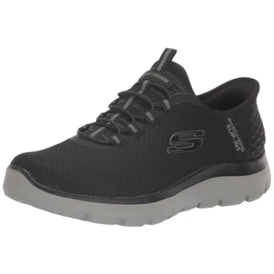 Bild av Skechers Summits High Range Slip in Black/Charcoal 12 D (M)