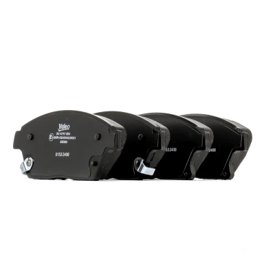 Bild av VALEO 301070 Jeu de plaquettes frein FIRST Essieu avant contact signal d&#039;usure inclus avec tôle anti bruit CHEVROLET: Cruze 5 portes, Trax