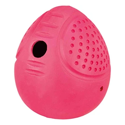 Bild av Trixie Roly poly Snack egg rubber 10 cm Assorted
