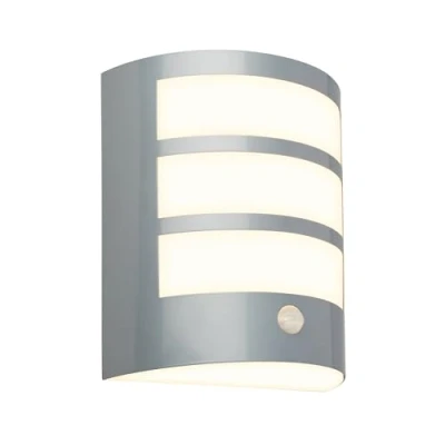 Bild av Briloner Utomhusvägglampa 3795014 krom plast sensor