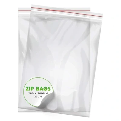 Bild av V1 Trade Zip Påse Set 100 stycken 40 x 60 mm Robusta förslutningspåsar Återförslutbara påsar för bättre organisation Förslutbara plastpåsar
