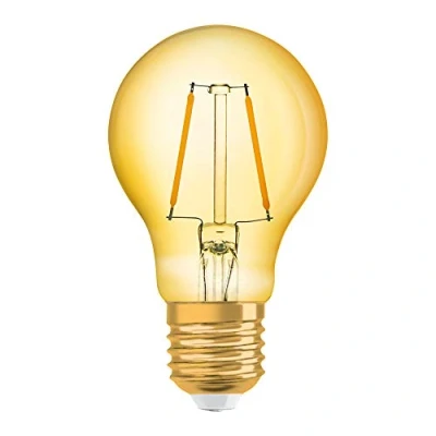 Bild av OSRAM LED Vintage Edition 1906, bas: E27, inte dimbar, varm vit, glödtråd guld