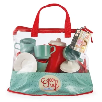 Bild av Ecoiffier 100% Chef Dinnerware Set in Bag