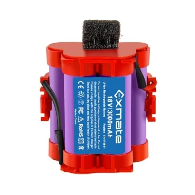 Bild av Exmate 18 V 3000 mAh batteri lämpligt för R38Li, R40Li, R45Li, R50Li, R70Li, R75Li, R80Li, 124562 robotgräsklippare,