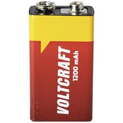 Bild av VOLTCRAFT VC 9V Li 1200mAh 9 V blokbatteri Litium 1200 mAh 1 stk