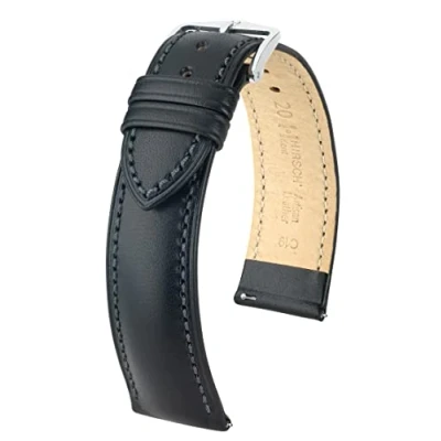 Bild av HIRSCH Unisex klockarmband kalvläder modell Kent 18 mm, Rem