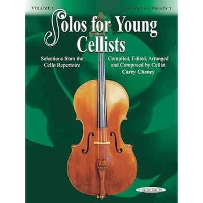 Bild av Solos for young cellists volume 1 (cello/piano): Cello Part and Piano Acc.