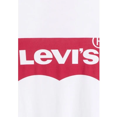 Bild av Levi&#039;s THE Perfect Tshirt med print, Storlek: XXS, White