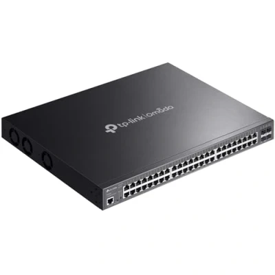 Bild av TP Link TL SG3452XP JetStream 48 Port Gigabit and 4 10GE SFP+ L2+ Managed Switch with PoE+