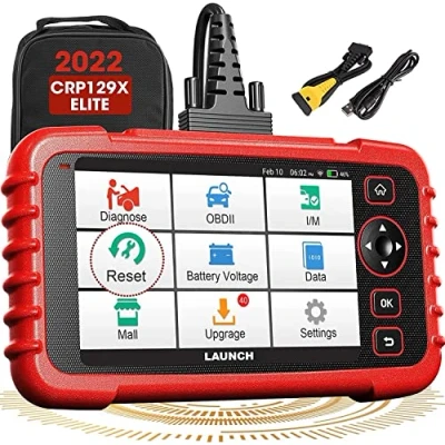 Bild av LAUNCH CRP129X V2.0 OBD2 skanner, ABS SRS transmissionsmotor diagnostiskt verktyg med 12 servicefunktioner, livstids gratis uppdatering, auto VIN, batteritest