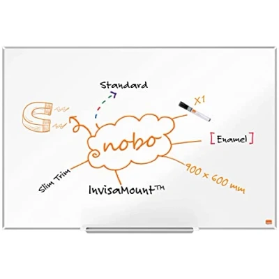 Bild av Nobo Impression Pro Emaljerad Magnetisk Whiteboard 900x600 mm