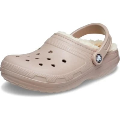Bild av Crocs Classic Lined Clog unisex vuxen , Mushroom/Bone, 41/42 EU