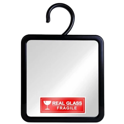 Bild av Mirrorvana Duschspegel, anti dimma för upphängning, rakspegel duschen spegel duschen, dimfri badrummet (glas, 20 x 18 cm)
