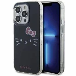 Bild av CG MOBILE Hello Kitty HKHCP13LHKHLK fodral för iPhone 13 Pro/13 6,1 tum svart hårt IML Face