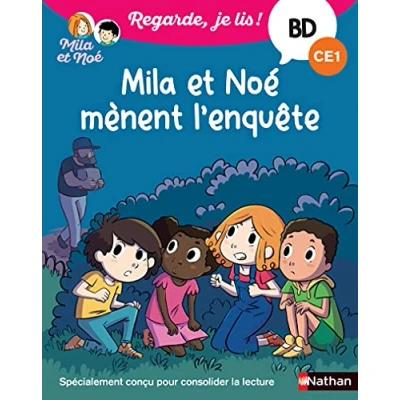 Bild av Regarde je lis ! Une BD à lire tout seul : Mila et Noé mènent l&#039;enquête CE1