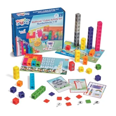 Bild av Learning Resources MathLink Cubes Numberblocks 110 Aktivitetsset