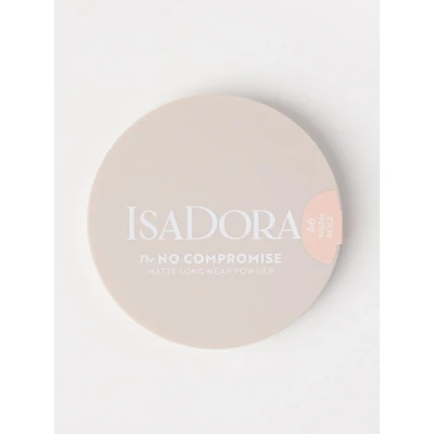 Bild av Isadora THE NO Compromise Matte Longwear Powder Puder, Storlek: 8 g, Warm beige