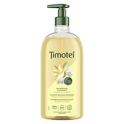 Bild av TIMOTEI Kamomillschampo Golden Reflections 750 ml förpackning med 6