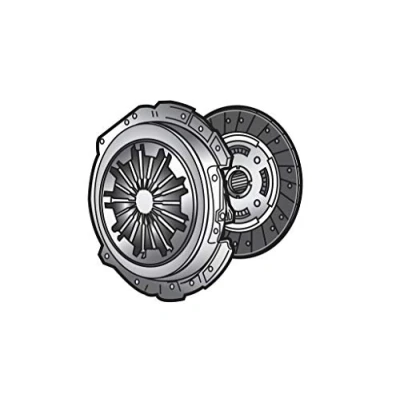 Bild av VALEO 828000 Kit d&#039;embrayage KIT2P avec mécanisme d&#039;embrayage, sans butée hydraulique disque 205 OPEL: Zafira B, Astra H 3/5 portes