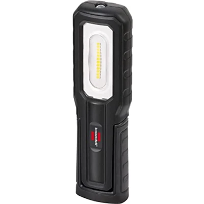Bild av Brennenstuhl LED batteri handlampa HL 700 A/LED arbetslampa för utvändig IP54 (700 + 100 lm, inklusive USB laddningskabel upp till 10 timmar ljusstyrka, verktygslampa med magneter och krokar)