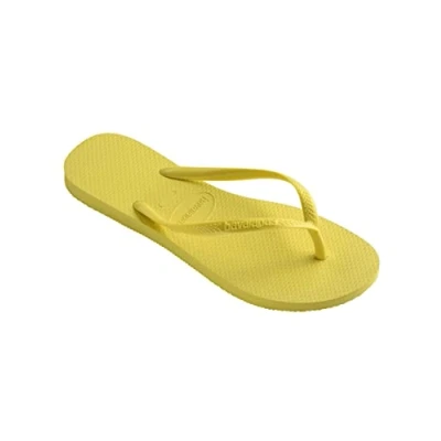 Bild av Havaianas Slim dam Flip Flops,Yellow Pixel, 33/34 EU