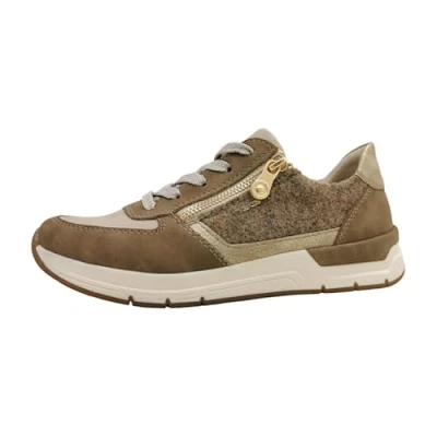 Bild av Rieker Sneakers Fango ginger gold woo, Storlek: 40, woo Konstmaterial