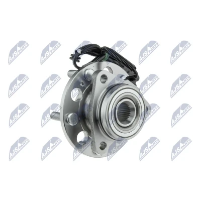 Bild av NTY KLP DW 087 Kit de roulements roue Essieu avant, avant gauche, droit, droit avec moyeu SSANGYONG: Rexton / 2