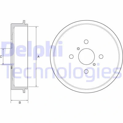 Bild av Bromstrumma DELPHI BF552