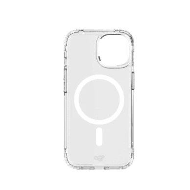 Bild av tech21 Evo Clear fodral kompatibelt med MagSafe för iPhone 15 slagskyddsfodral klart