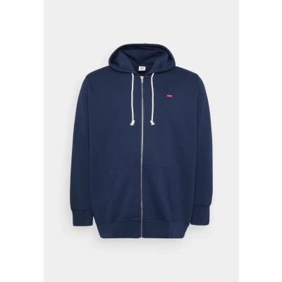 Bild av Levi&#039;s Plus Original ZIP UP Tröja med dragkedja, Storlek: 5XL, Naval academy