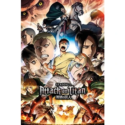 Bild av Attack On Titan Season 2 Collage Key Art