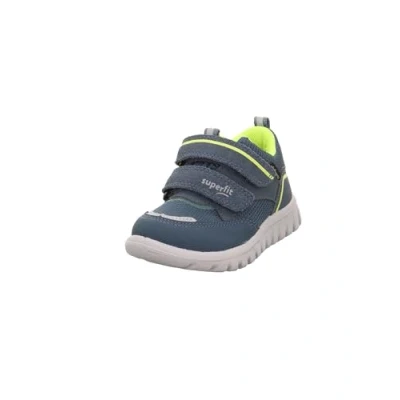 Bild av Superfit Pojkar Sport7 Mini sneakers, Blå gul 8050, 21 EU smal