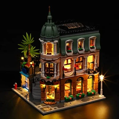 Bild av YEABRICKS Kit LED lampor för Lego 10297 Creator Expert Boutique Hotel Building Modell (Lego set ingår ej), LLK483