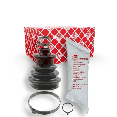 Bild av FEBI BILSTEIN 03291 Soufflet De Cardan Essieu avant, côté roue Caoutchouc FORD: FIESTA 3, 4, Escort 6