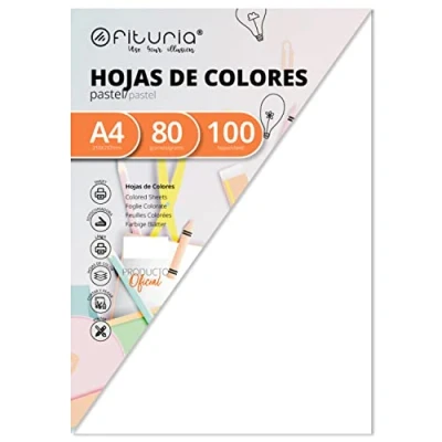 Bild av OFITURIA FAB 17932 Tryckpapper, Vit, A4 x 100 stycken