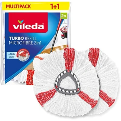 Bild av Vileda TURBO 2in1 rotary mop insert 2 pcs